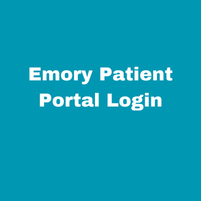 Emory Patient Portal Login