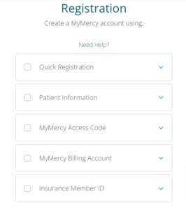 Mercy Patient Portal Sign Up