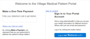 Village Health Patient Portal Login