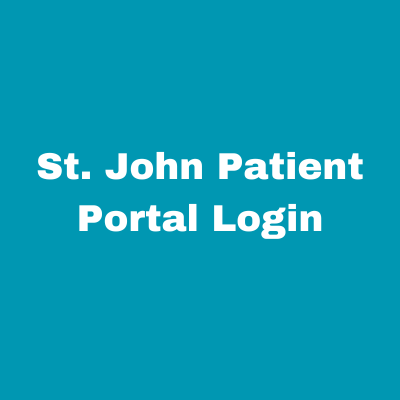 St. John Patient Portal Login